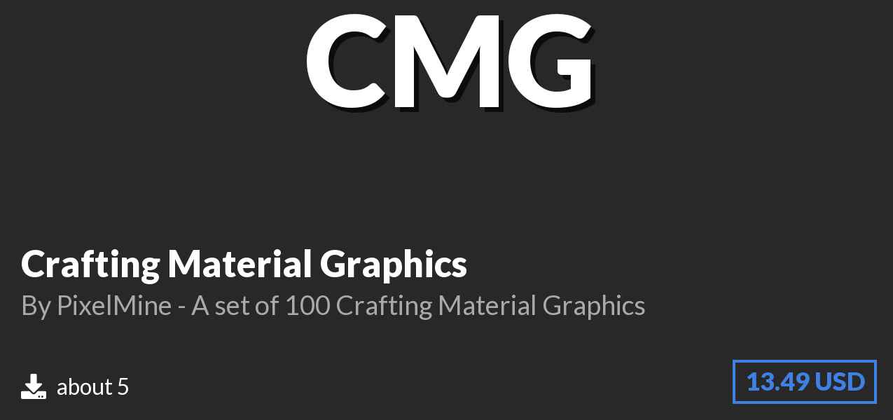 Download Crafting Material Graphics on Polymart