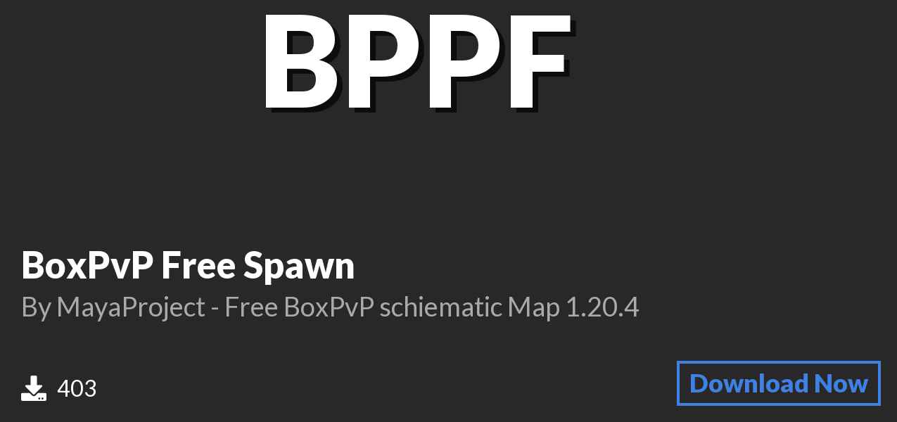 Download BoxPvP Free Spawn on Polymart
