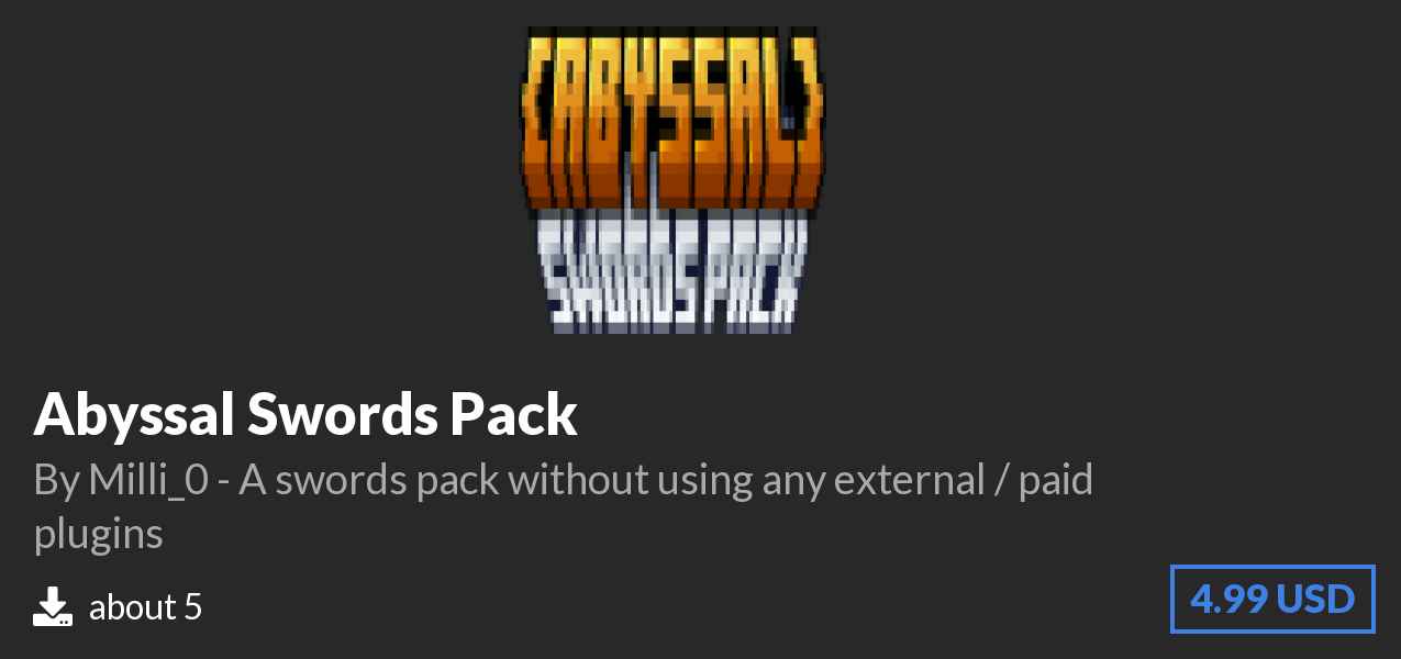 Download Abyssal Swords Pack on Polymart