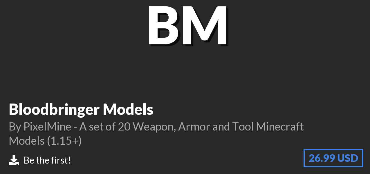 Download Bloodbringer Models on Polymart