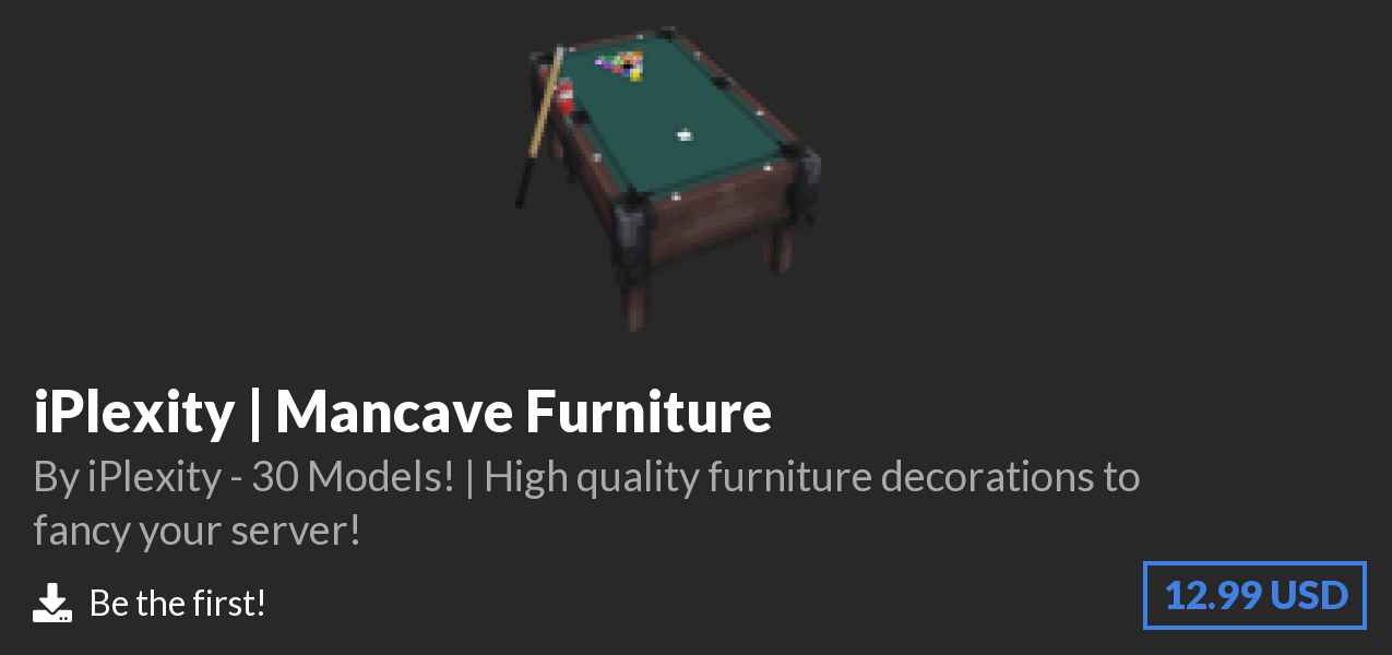 Download iPlexity | Mancave Furniture on Polymart