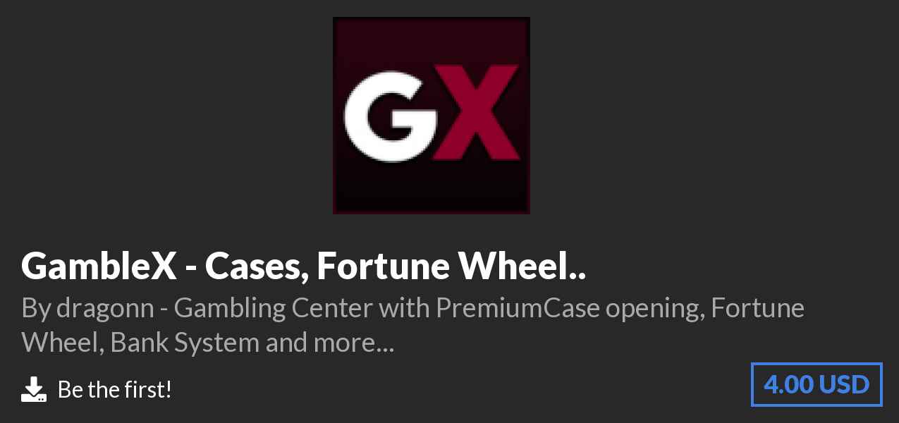 Download GambleX - Cases, Fortune Wheel.. on Polymart