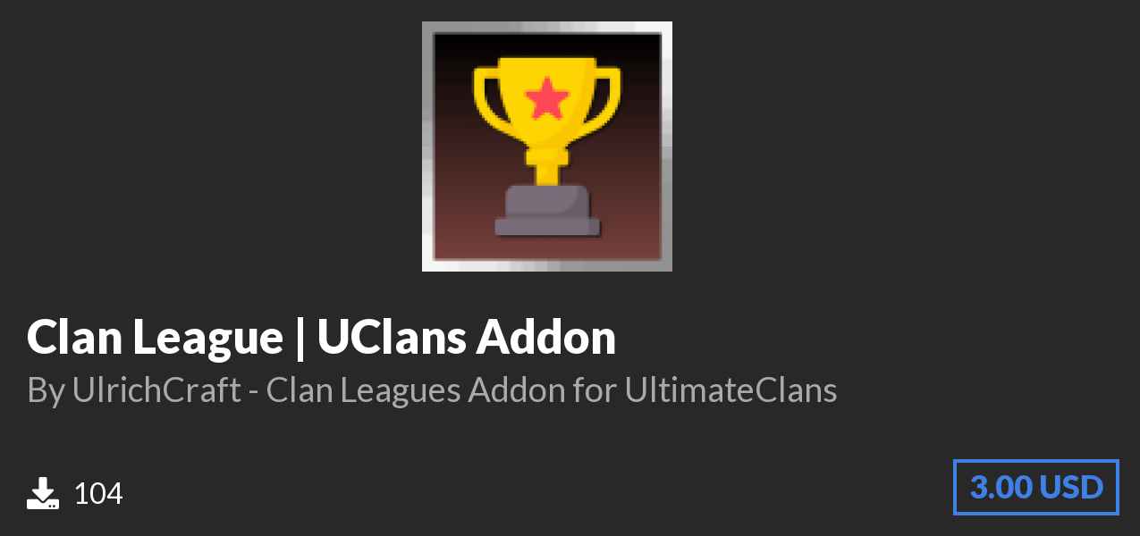Download Clan League | UClans Addon on Polymart