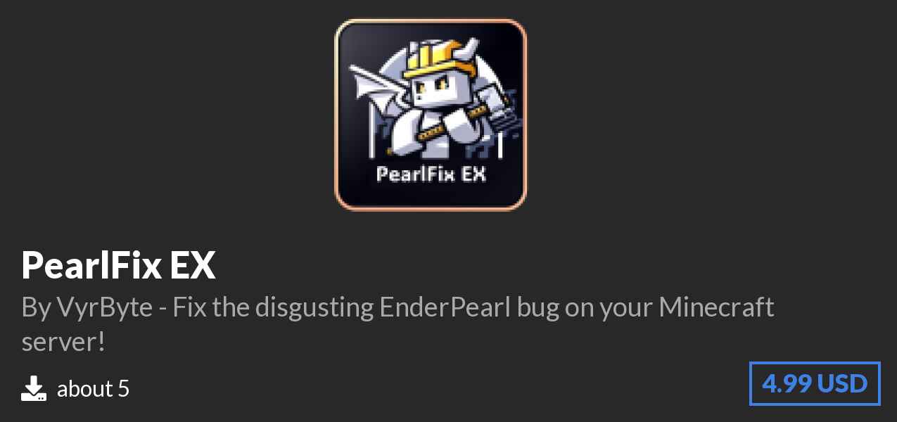 Download PearlFix EX on Polymart