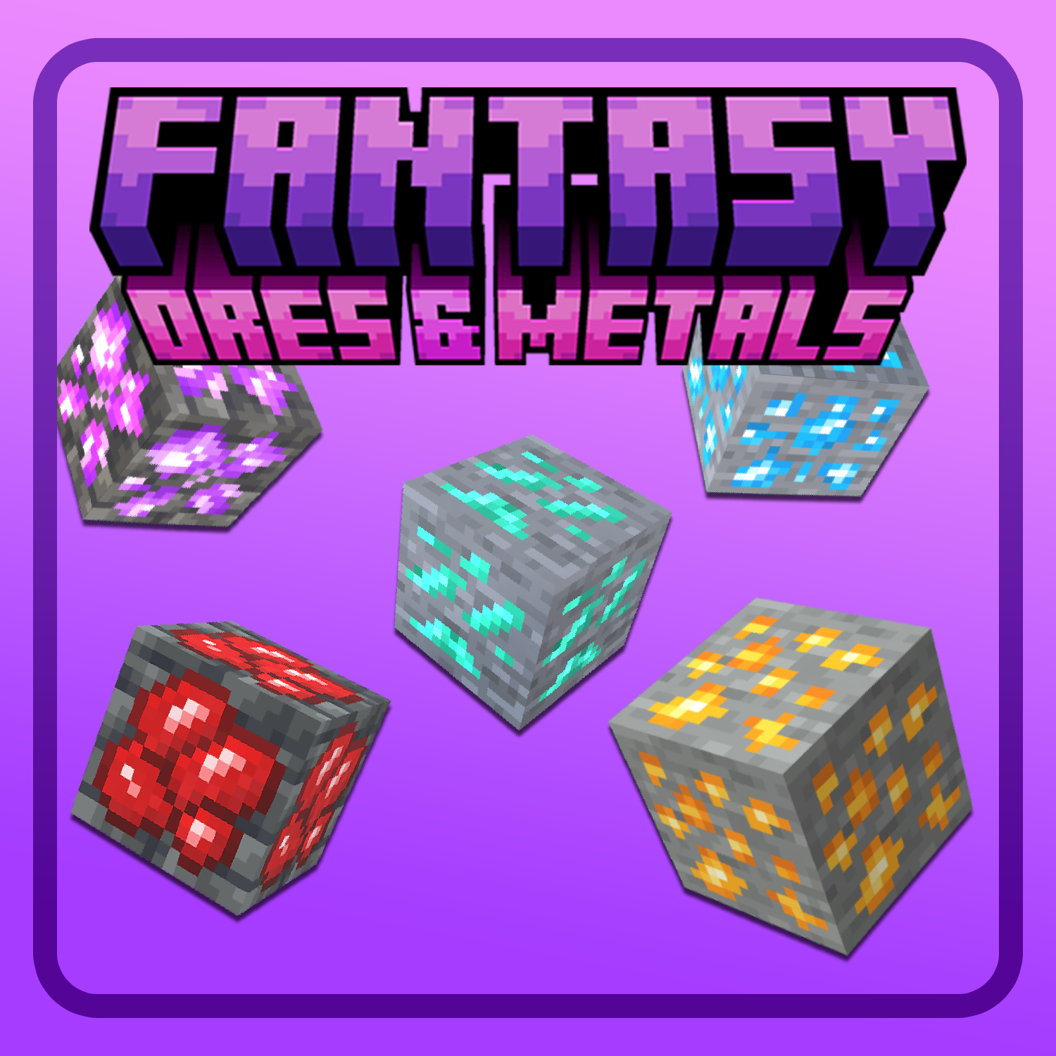 Fantasy Ores&Metals vol1