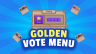 Voting | Golden | Textured icon
