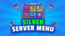 Server Menu | Silver | Textured icon