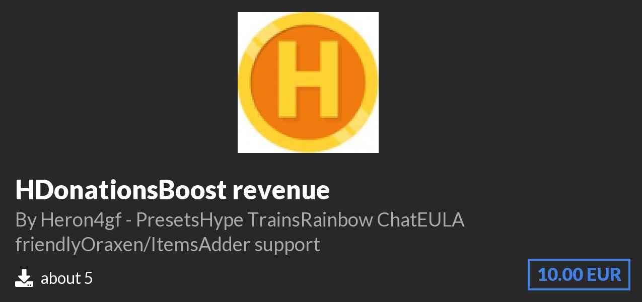 Download HDonations🤑Boost revenue🤑 on Polymart
