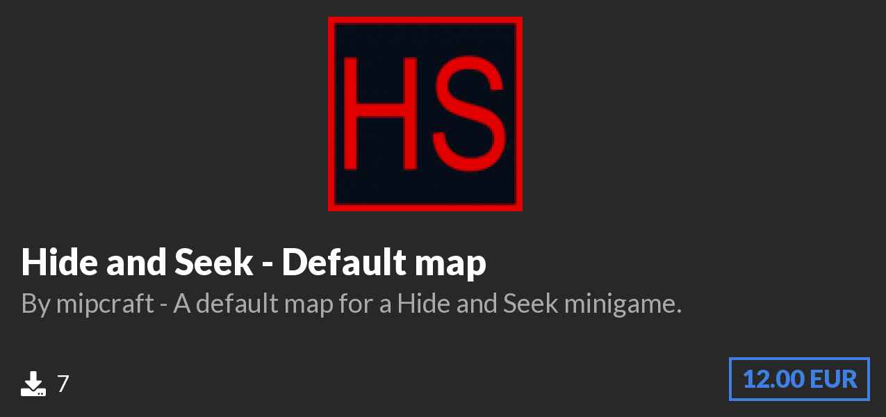 Download Hide and Seek - Default map on Polymart