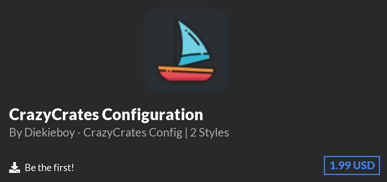 Download CrazyCrates Configuration on Polymart