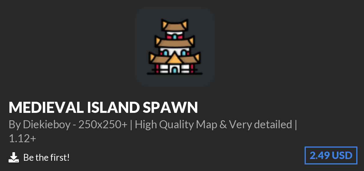 Download MEDIEVAL ISLAND SPAWN on Polymart