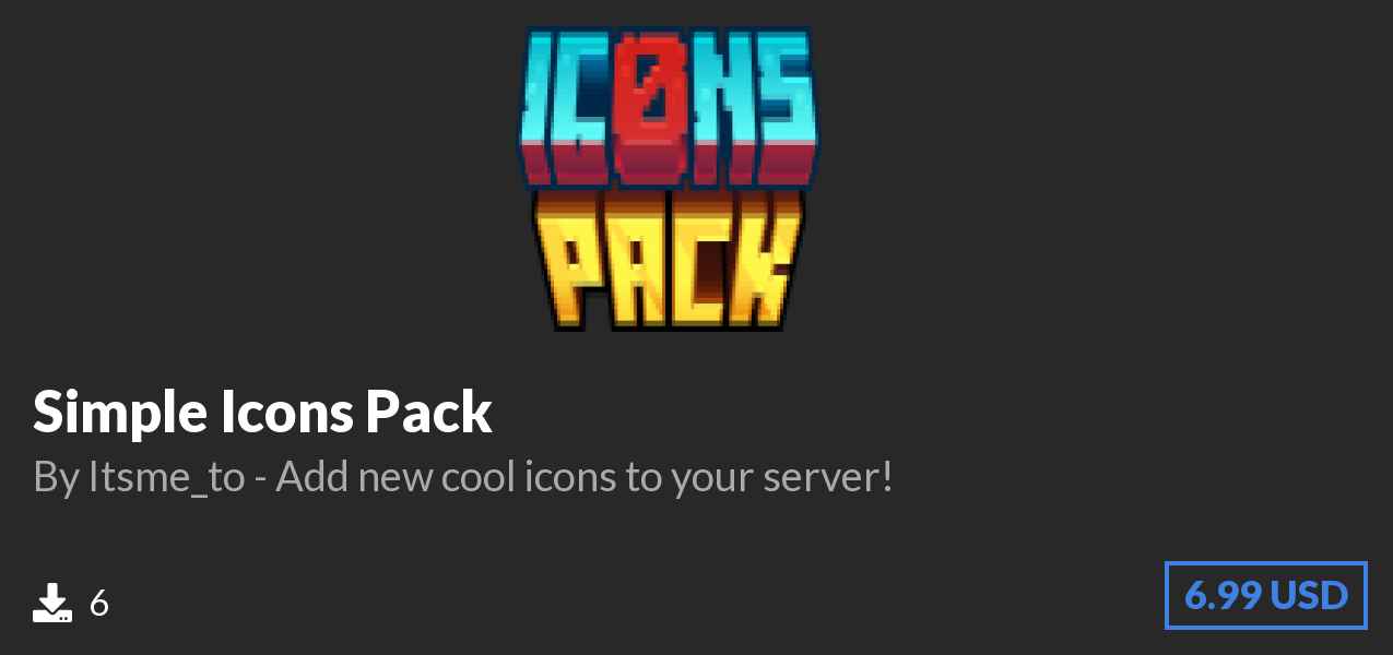Download Simple Icons Pack on Polymart
