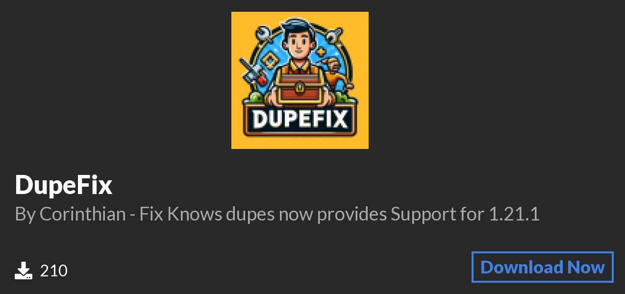 Download DupeFix on Polymart