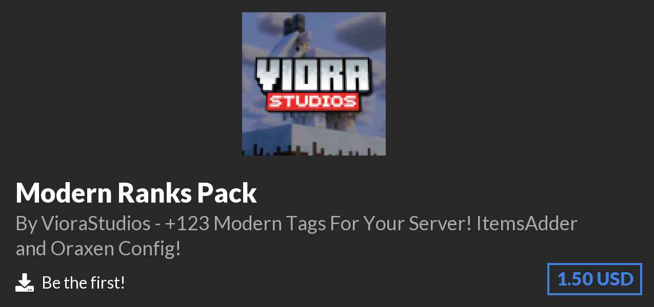 Download Modern Ranks Pack on Polymart