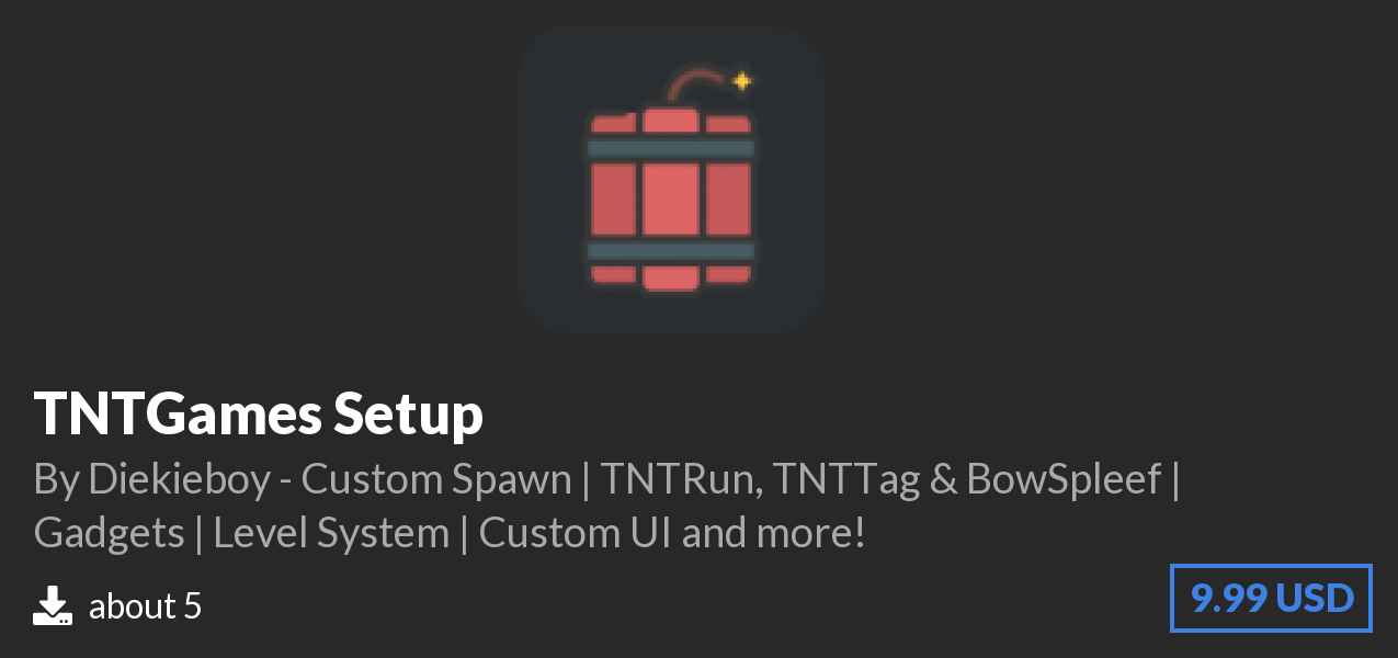 Download TNTGames Setup on Polymart