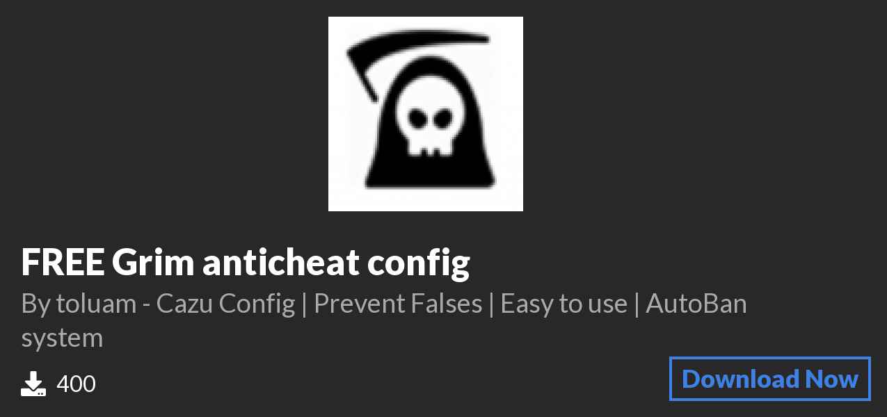 Download FREE Grim anticheat config on Polymart