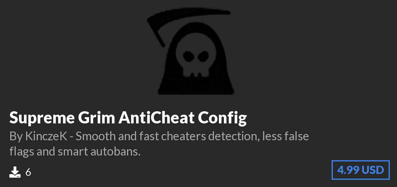 Download Supreme Grim AntiCheat Config on Polymart