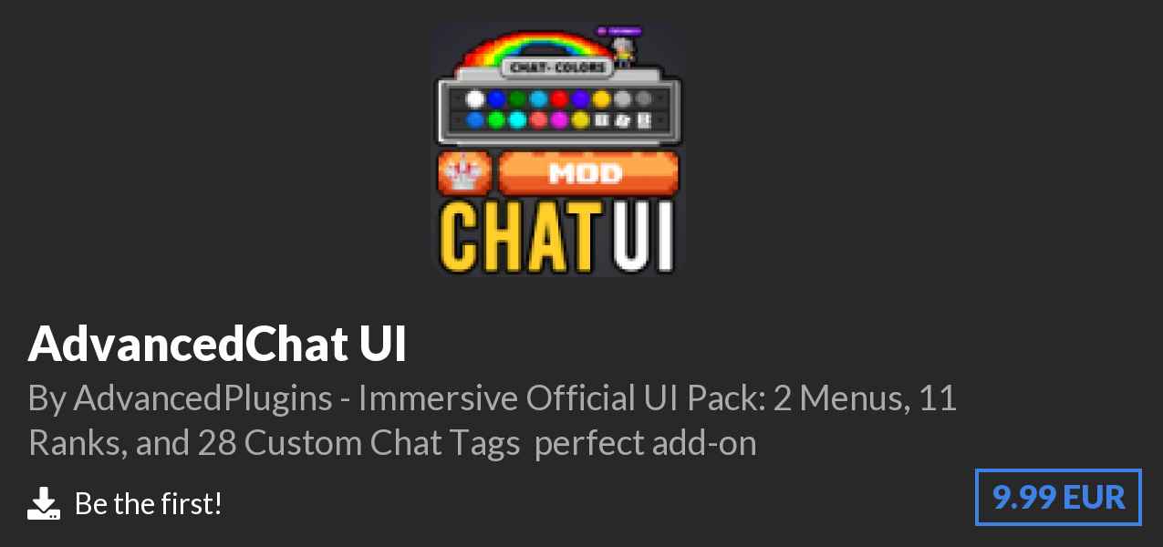 Download AdvancedChat UI on Polymart