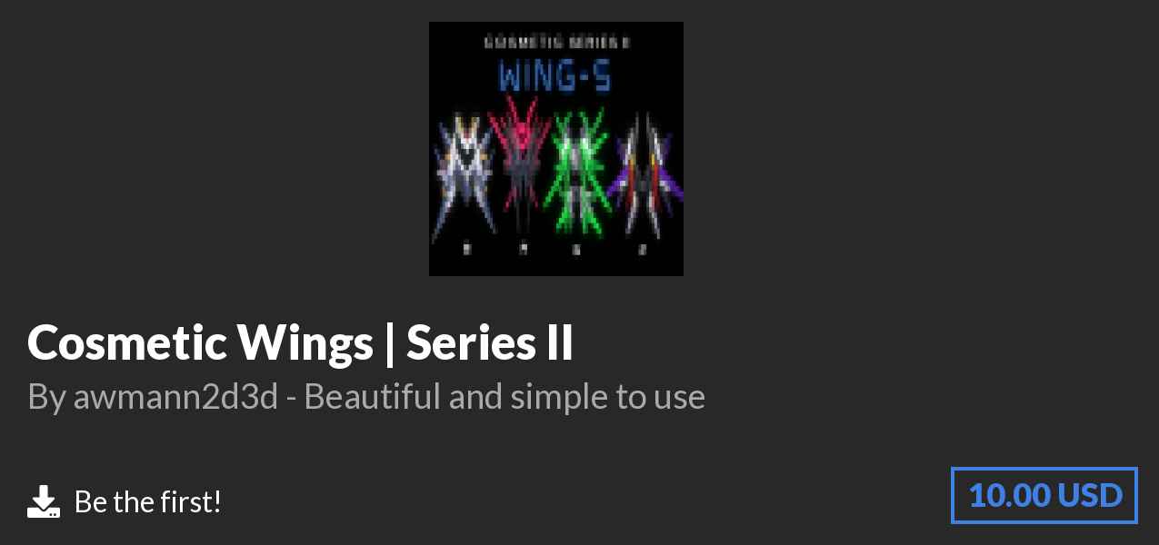 Download Cosmetic Wings | Series II on Polymart