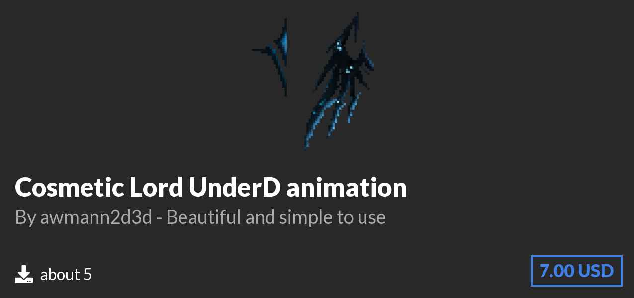 Download Cosmetic Lord UnderD animation on Polymart