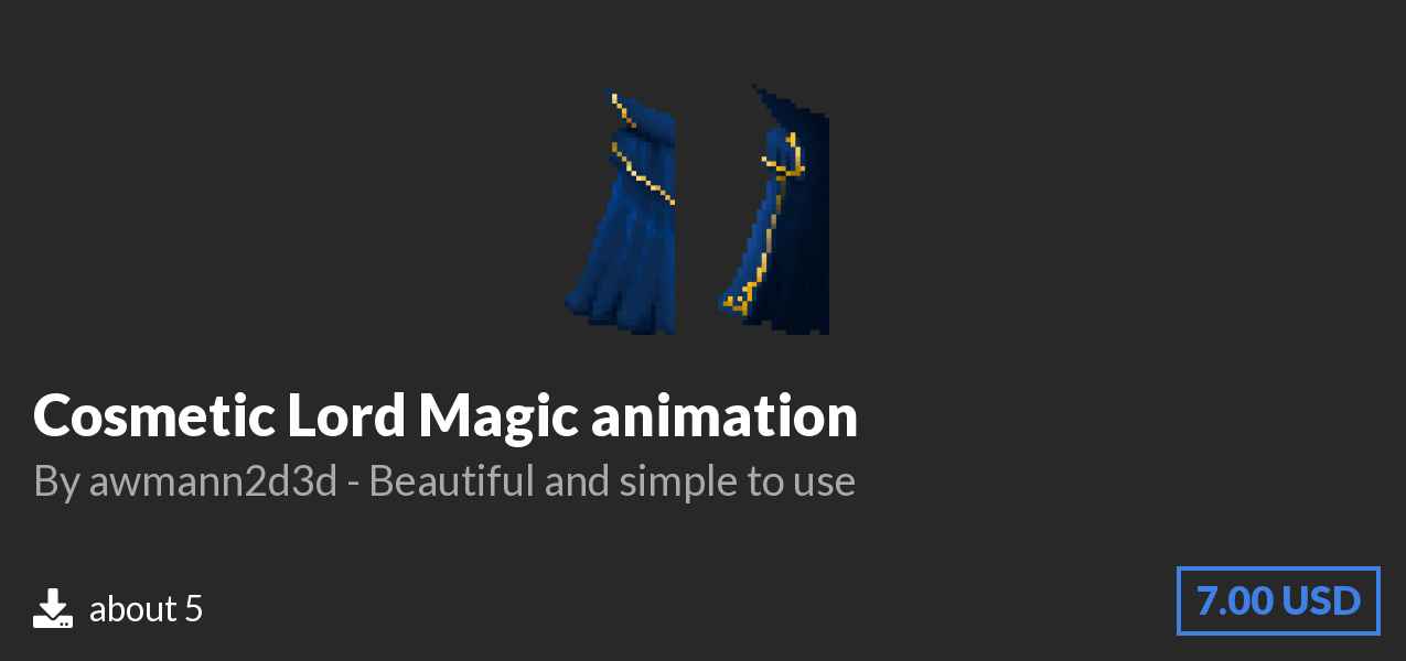 Download Cosmetic Lord Magic animation on Polymart