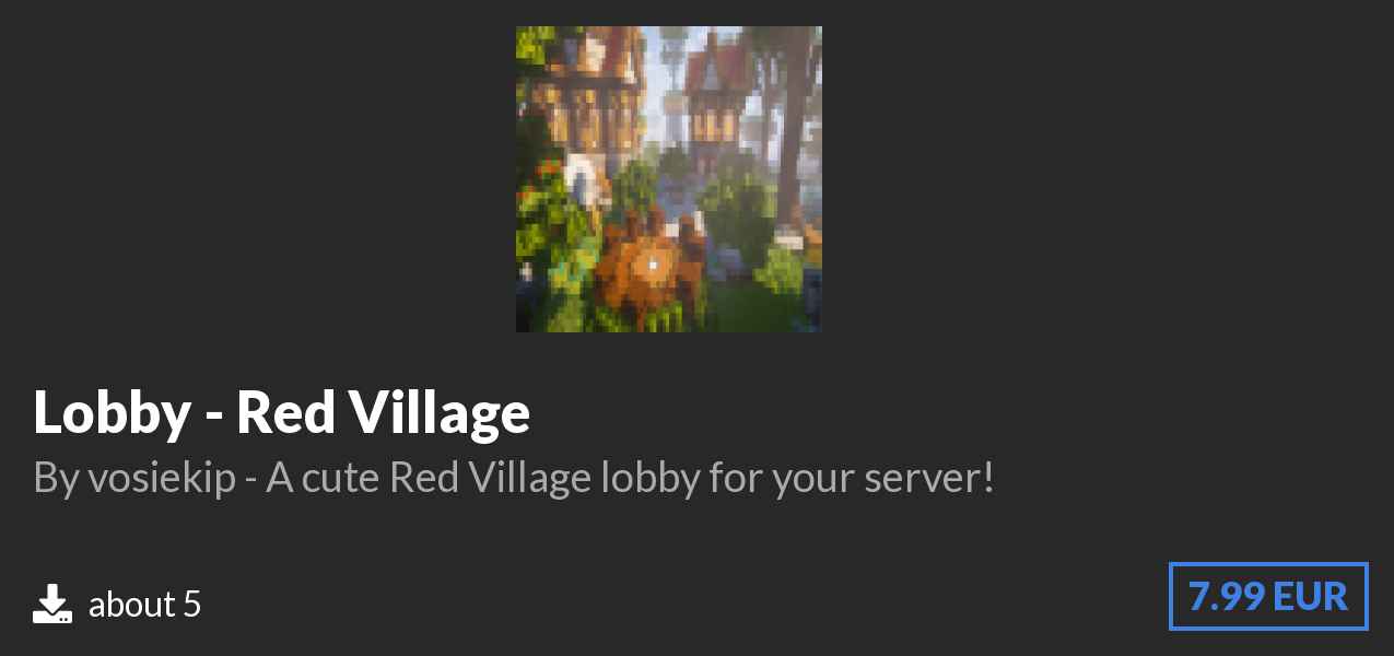 Download Lobby - Red Village on Polymart