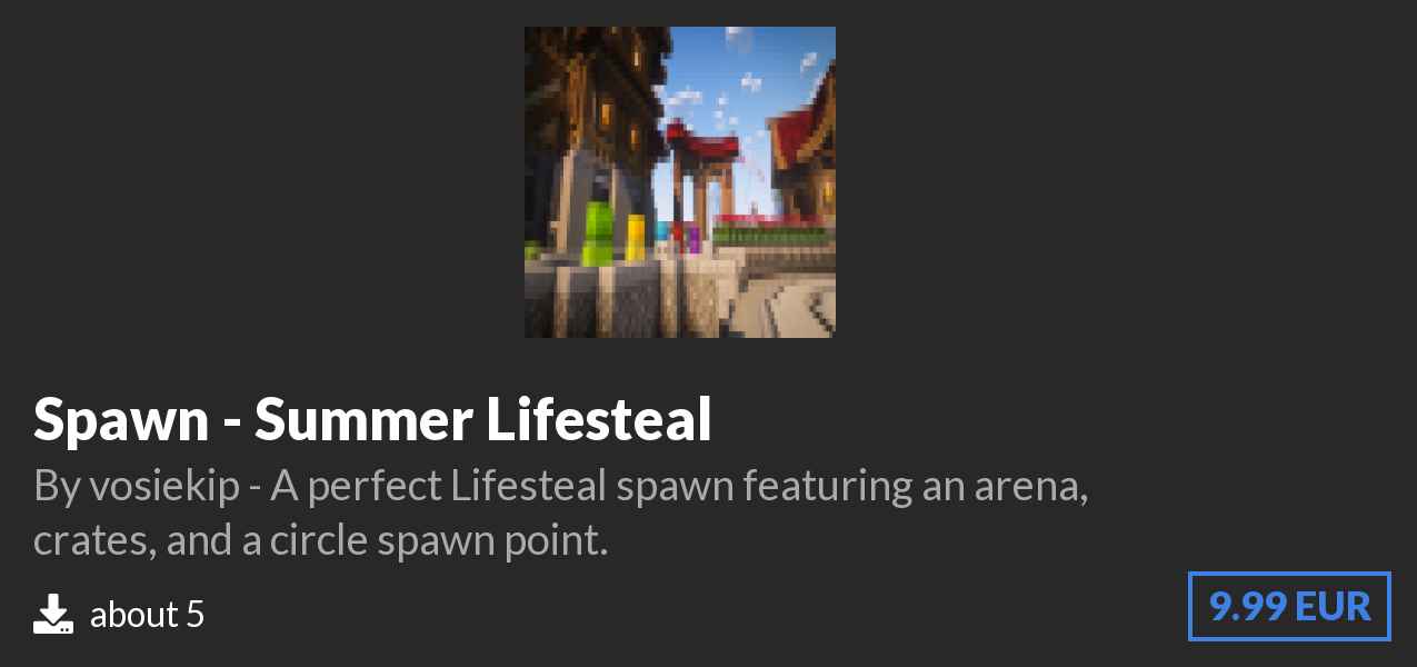 Download Spawn - Summer Lifesteal on Polymart