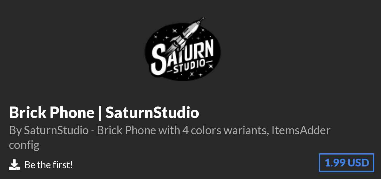 Download Brick Phone | SaturnStudio on Polymart