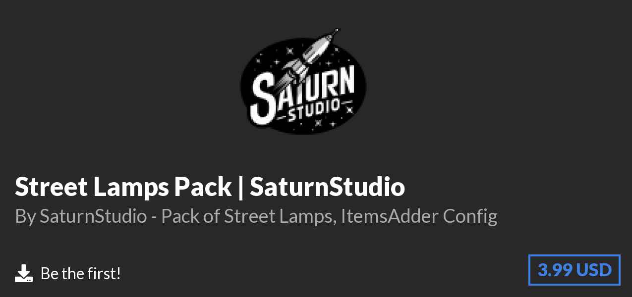Download Street Lamps Pack | SaturnStudio on Polymart