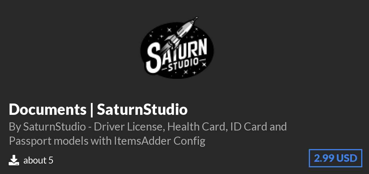 Download Documents | SaturnStudio on Polymart