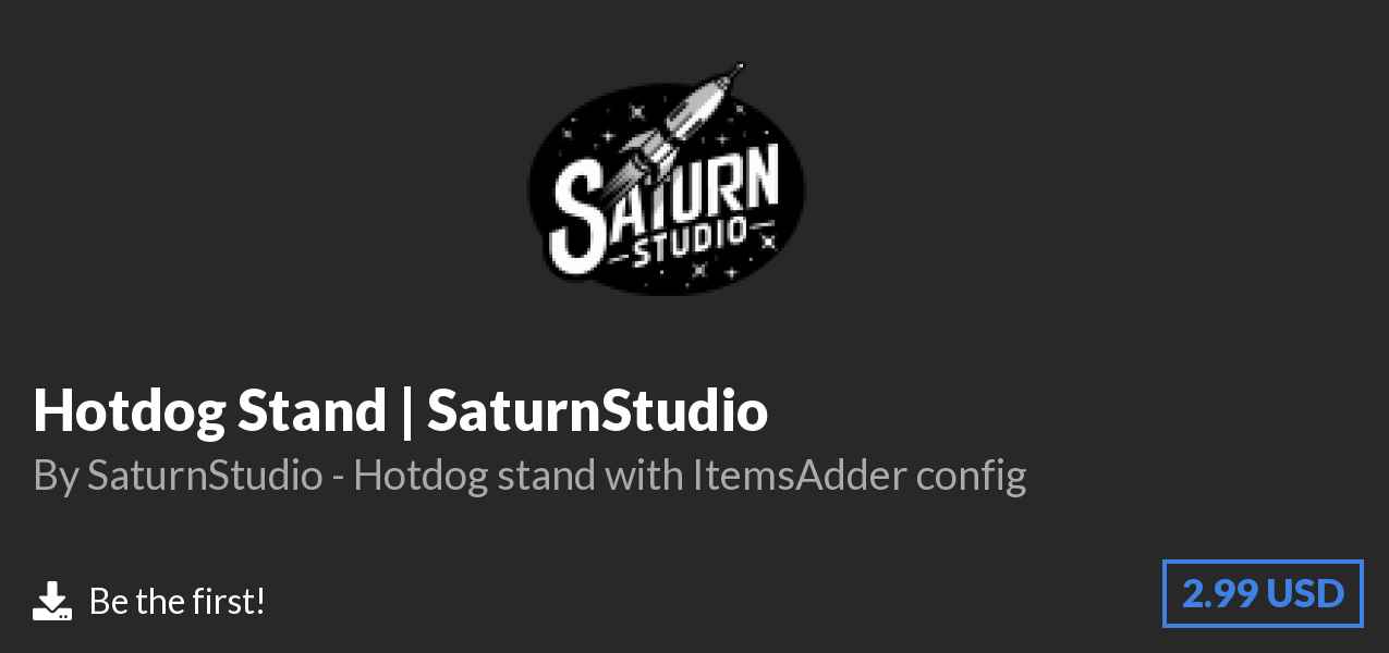 Download Hotdog Stand | SaturnStudio on Polymart