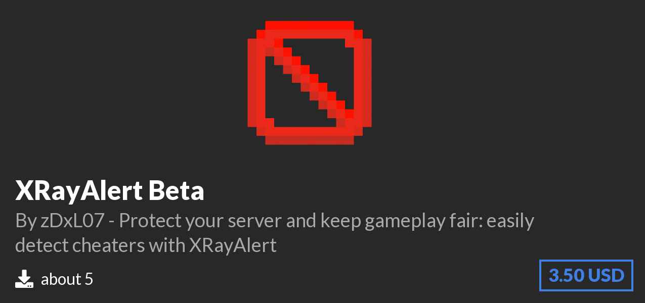 Download ⚡ XRayAlert Beta ⚡ on Polymart