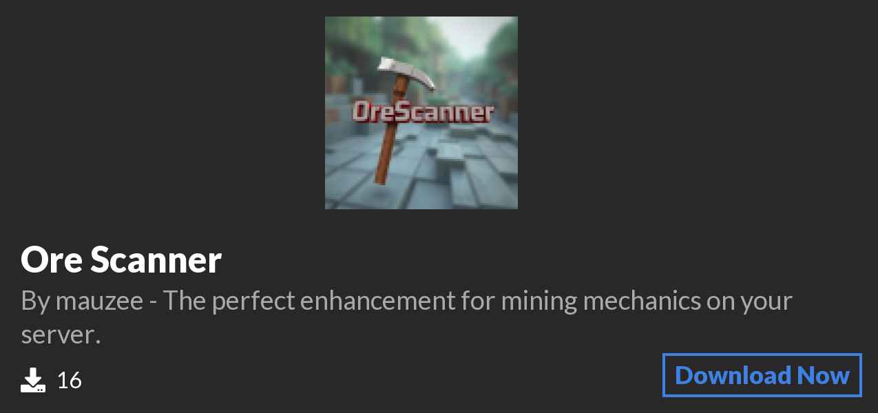 Download Ore Scanner on Polymart