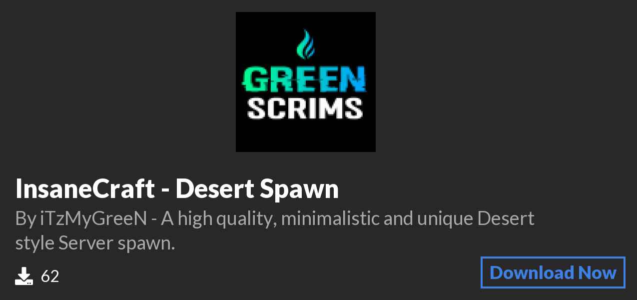 Download InsaneCraft - Desert Spawn on Polymart