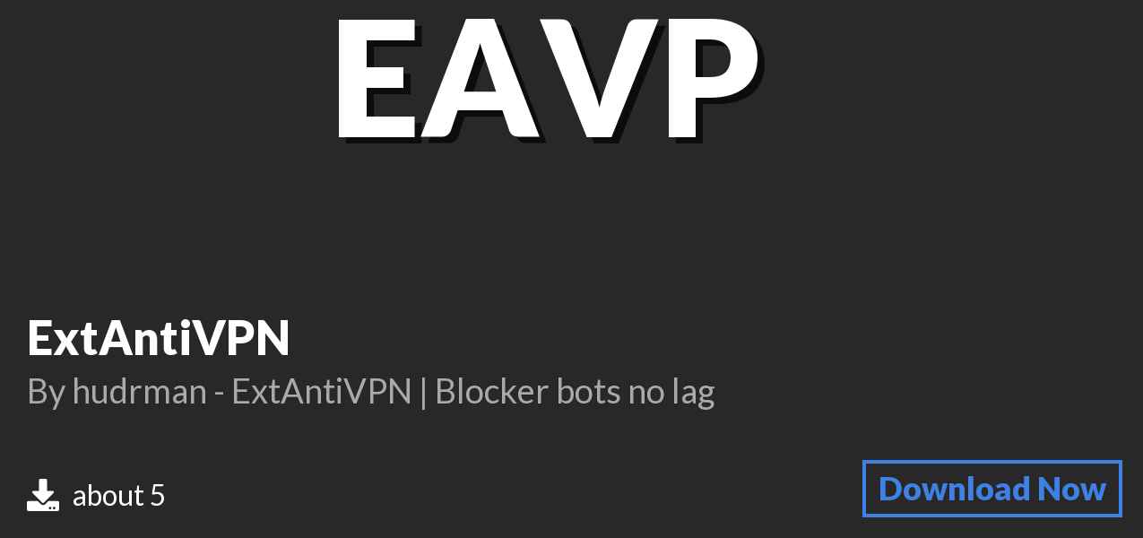 Download ExtAntiVPN on Polymart