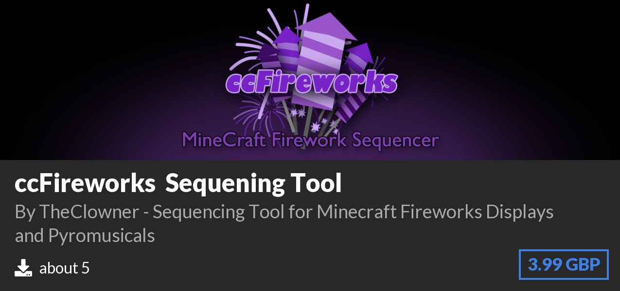 Download ccFireworks » Sequening Tool on Polymart