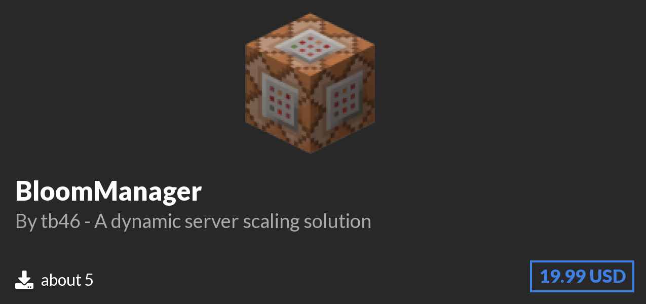 Download BloomManager on Polymart