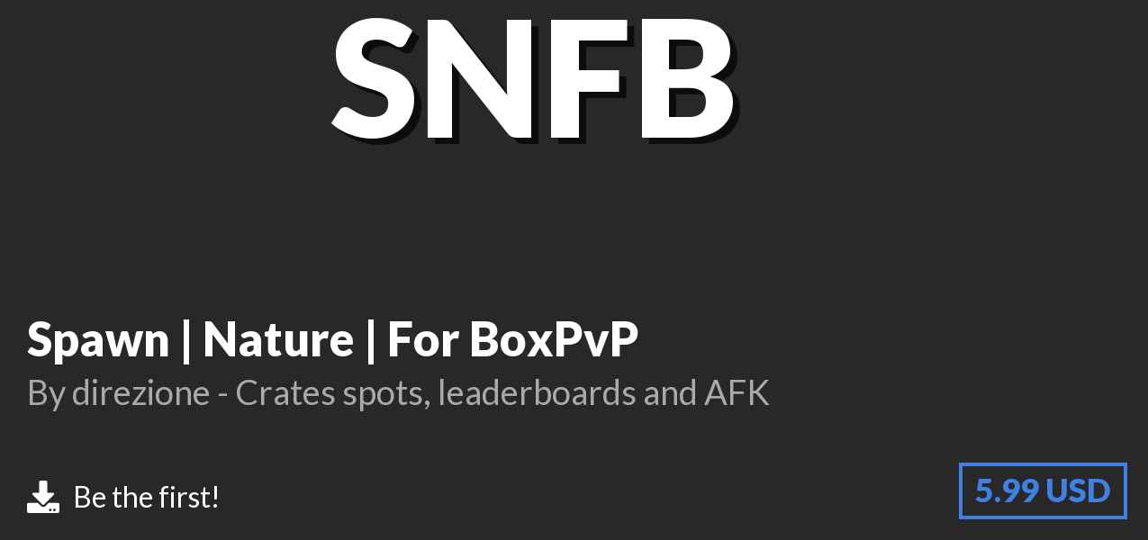 Download Spawn | Nature | For BoxPvP on Polymart