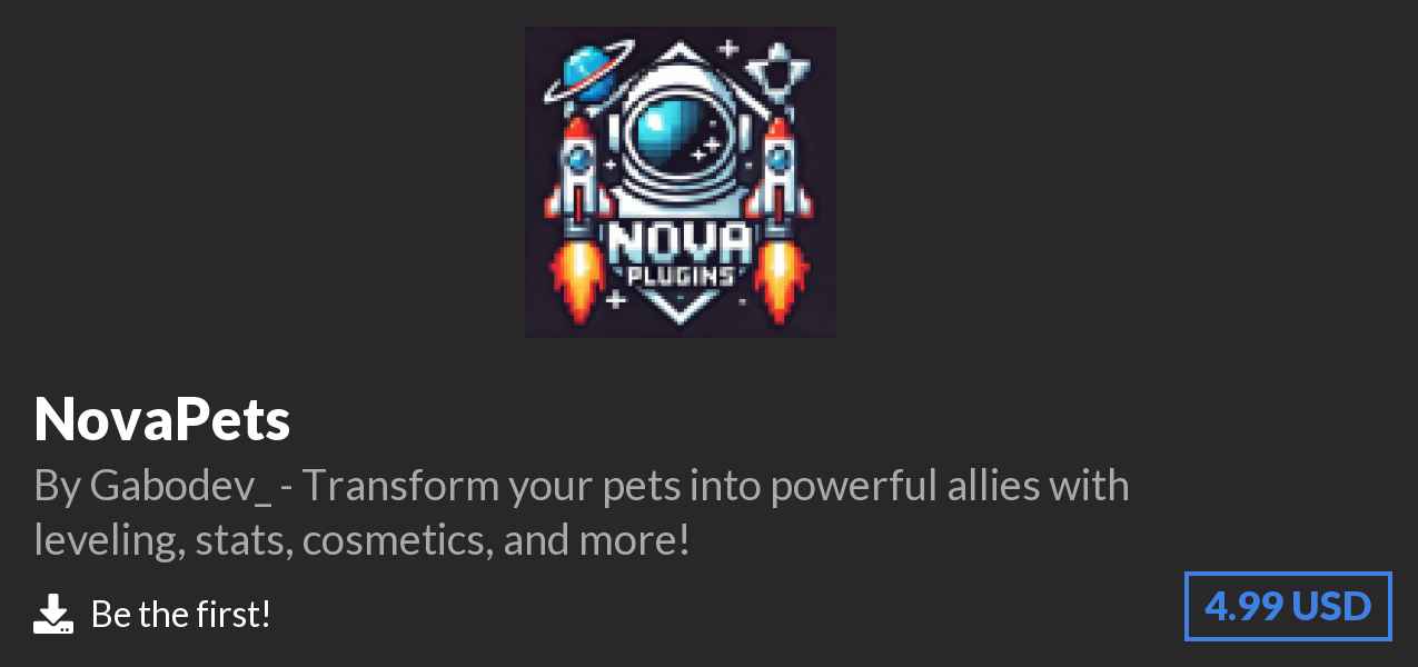 Download NovaPets on Polymart