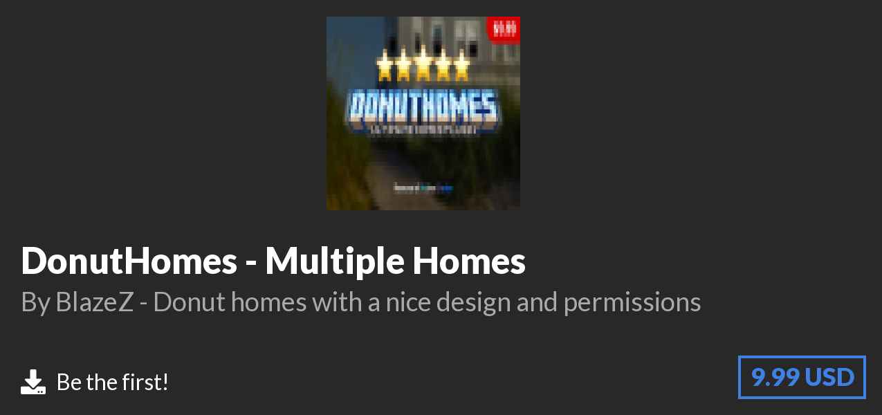 Download DonutHomes - Multiple Homes on Polymart