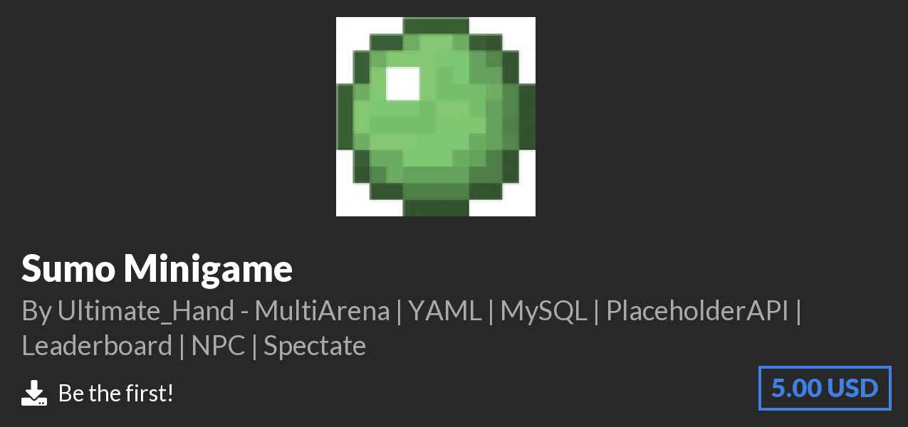Download Sumo Minigame on Polymart