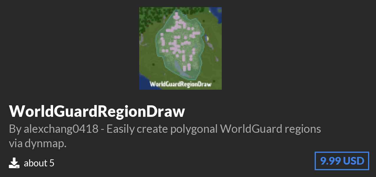 Download WorldGuardRegionDraw on Polymart