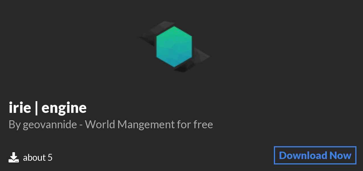 Download irie | engine on Polymart