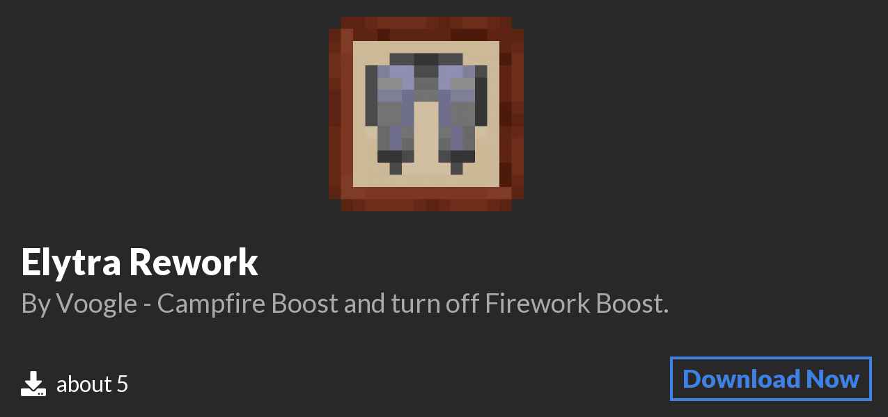 Download Elytra Rework on Polymart