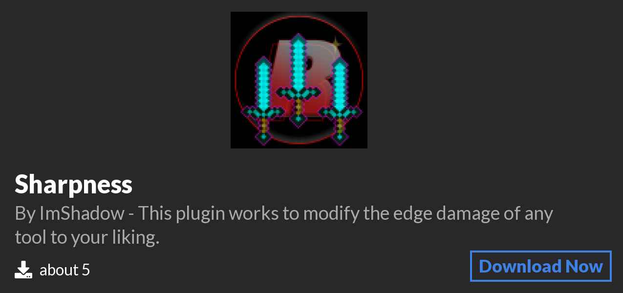 Download Sharpness on Polymart