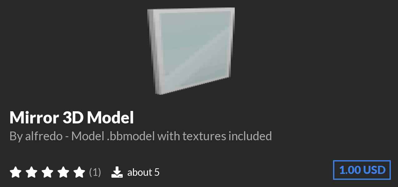 Download Mirror 3D Model on Polymart