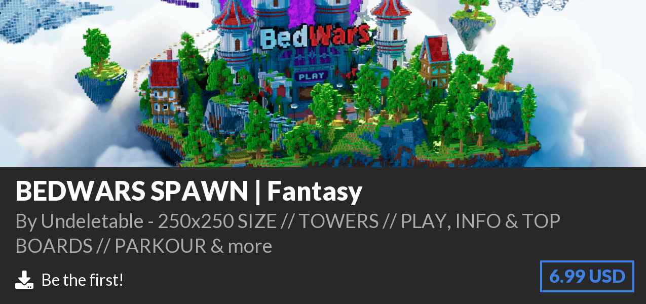 Download BEDWARS SPAWN | Fantasy on Polymart