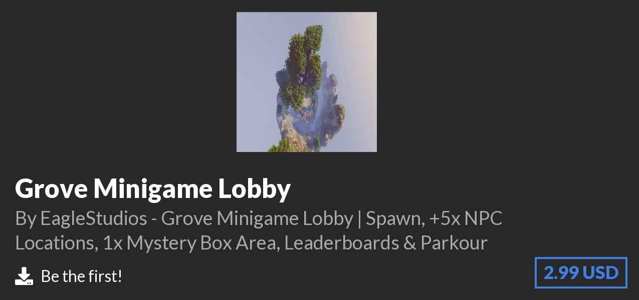 Download Grove Minigame Lobby on Polymart