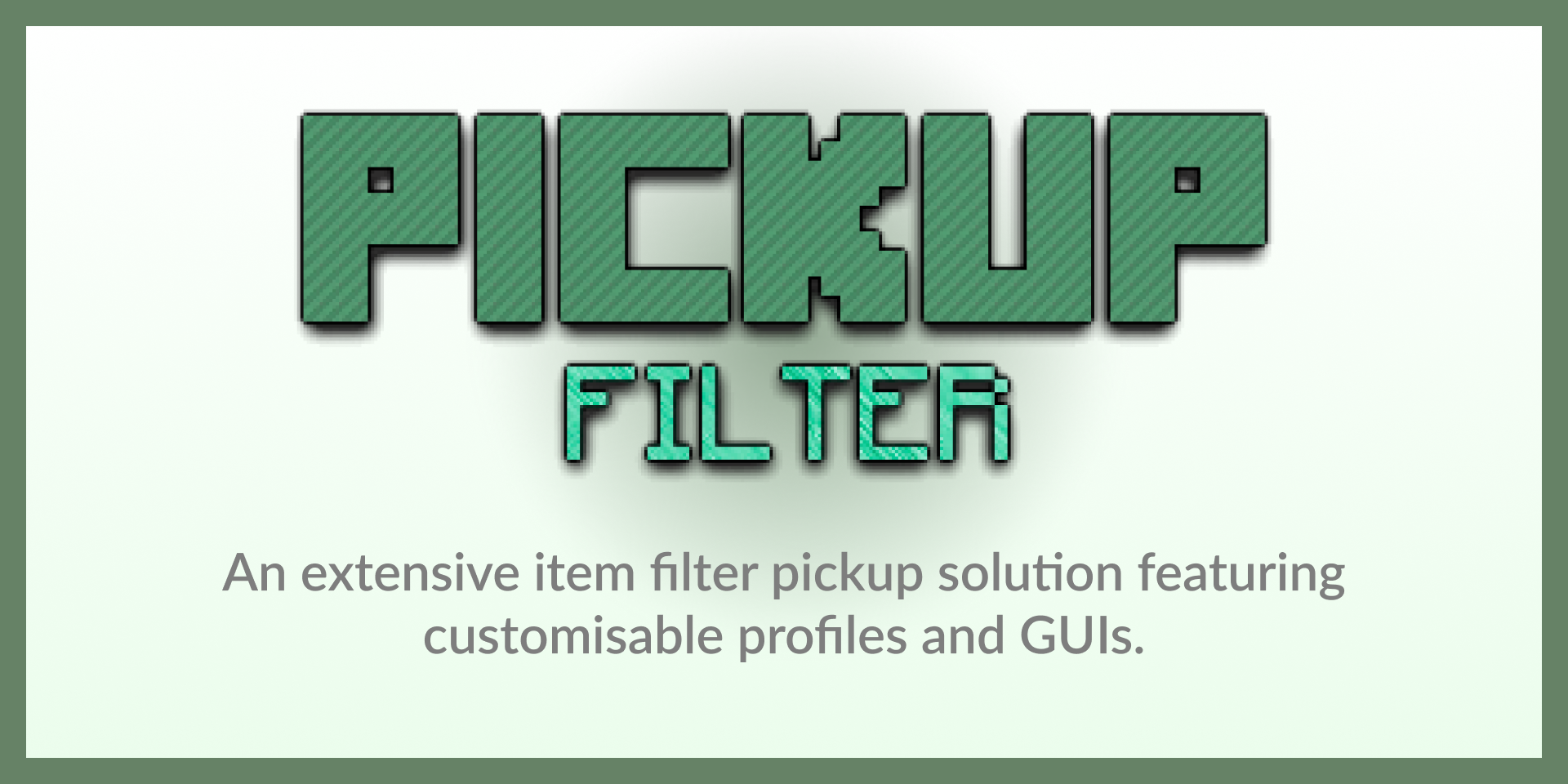Pickup Filter