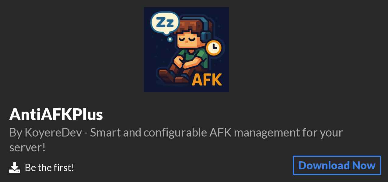 Download AntiAFKPlus on Polymart